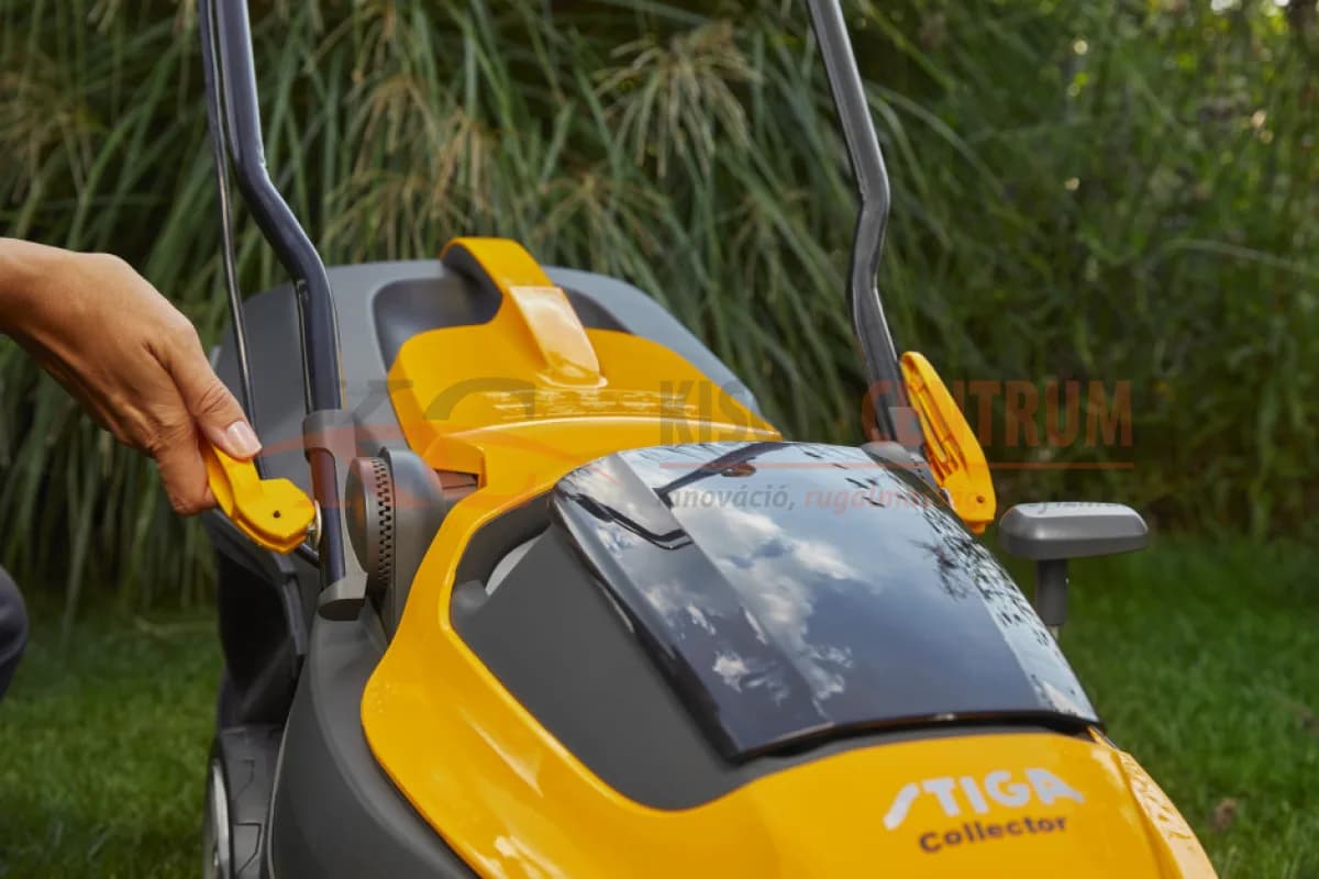 STIGA akkumulátoros fűnyíró COLLECTOR 136e Kit  (akkumulátorral és töltővel) — 5. fotó