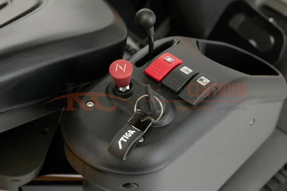 STIGA frontkaszás fűnyíró traktor PARK 700 W (Vágóasztal nélkül) — 4. fotó