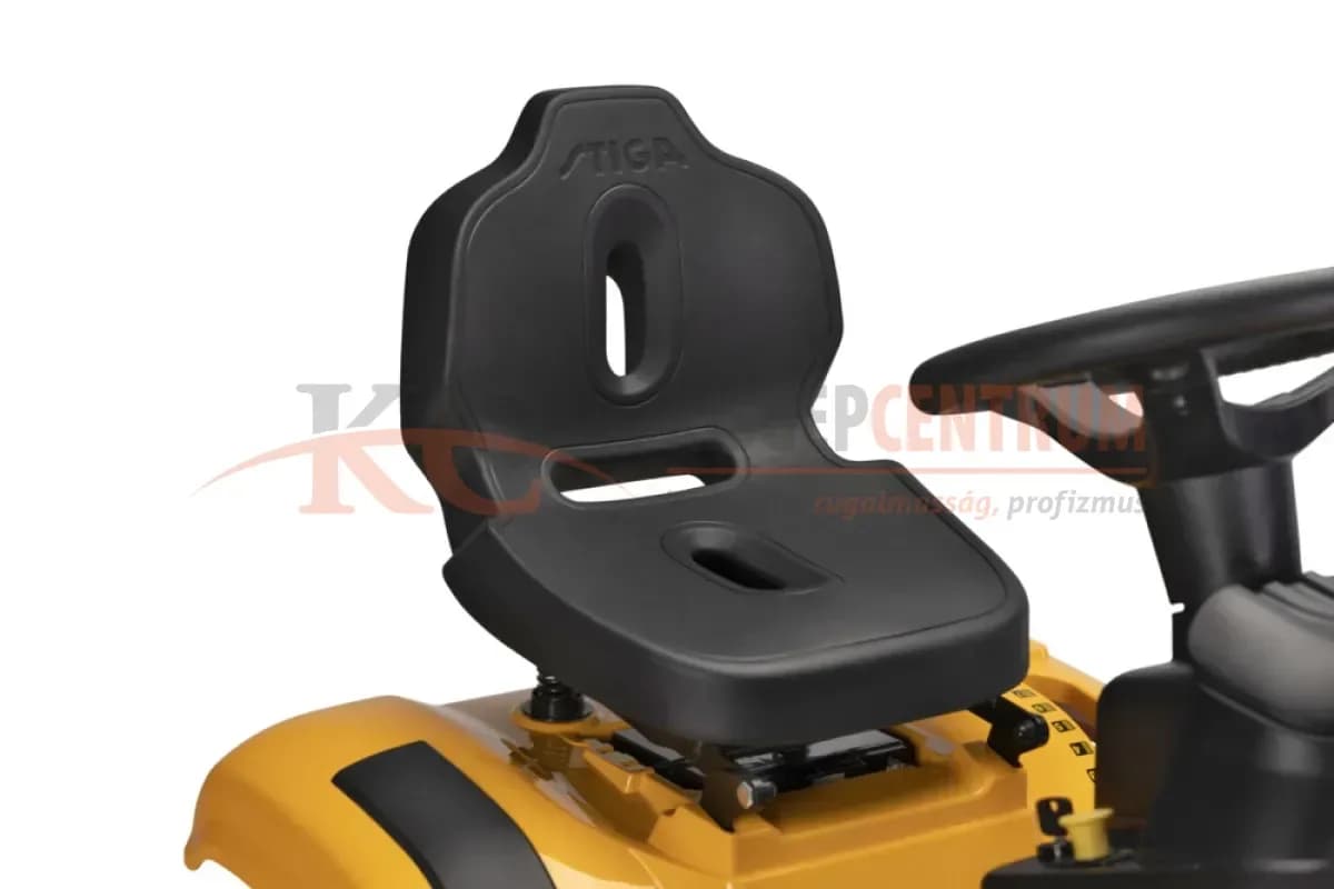 STIGA oldalkidobós fűnyíró traktor TORNADO 398 — 2. fotó