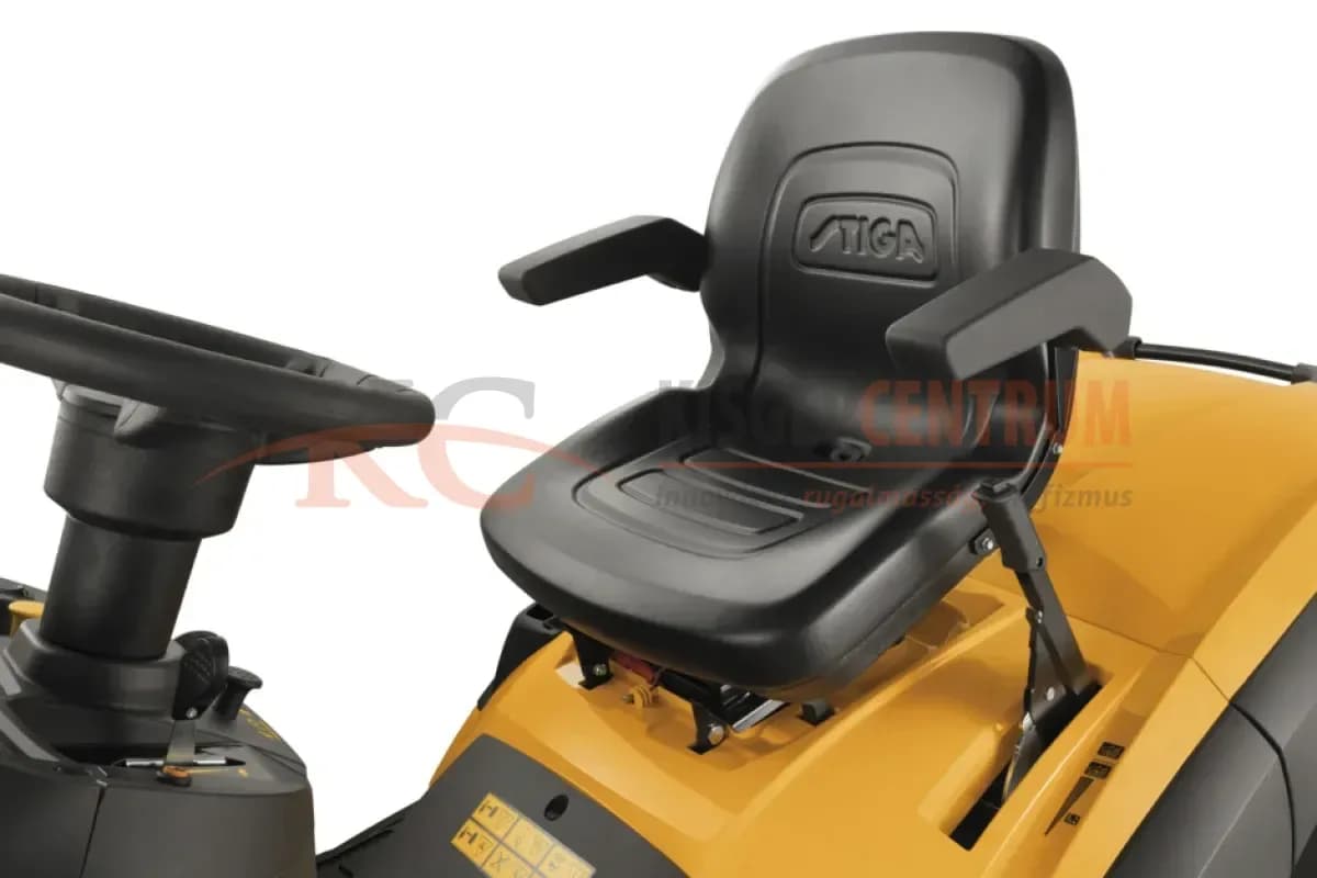 STIGA fűgyűjtős fűnyíró traktor ESTATE 9122 W Kawasaki FS600V — 3. fotó